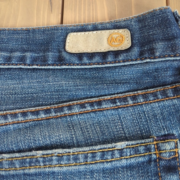 Adriano Goldschmied Patchwork Low Rise Straight Leg Jeans - Picture 10 of 14